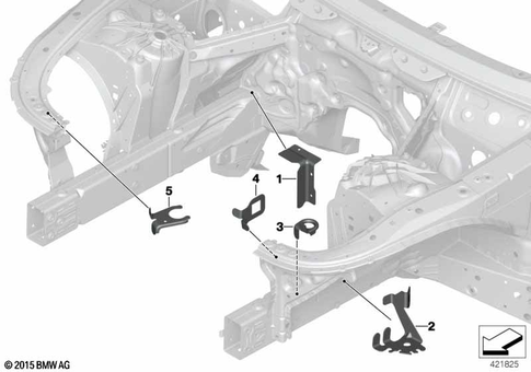 Front Body for 2019 BMW 740eX #3