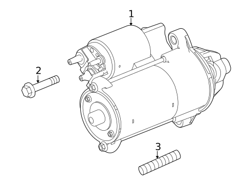 Starter for 2010 Ford Transit Connect #0
