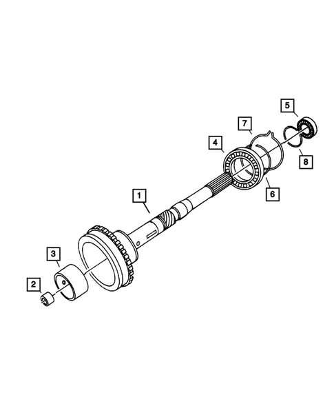 Gear Train for 2003 Dodge Ram 3500 #4
