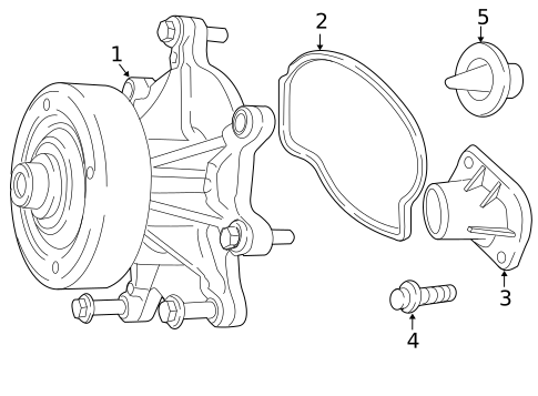 Cooling System for 2009 Dodge Dakota #1