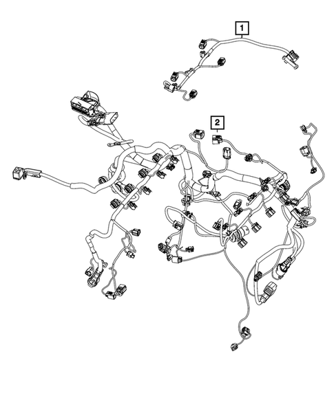 Wiring, Powertrain for 2023 Chrysler 300 #3
