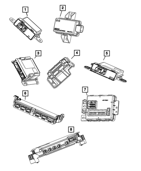 Keys, Modules and Engine Controllers for 2025 Ram ProMaster 3500 #2