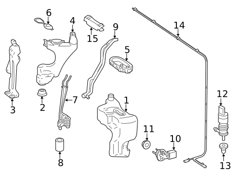 Wipers for 2012 Mercedes-Benz CL600 #1