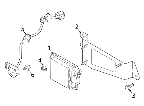 Electrical Components for 2020 Mitsubishi Eclipse Cross #1