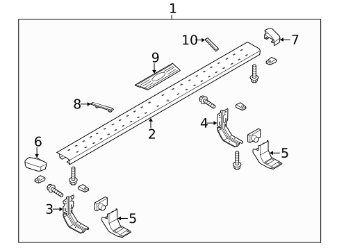 Running Board for 2015 Ford F-250 Super Duty #5