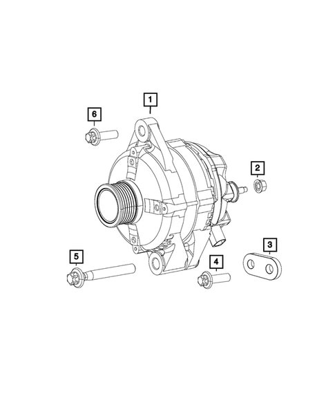 Generators / Alternators for 2018 Jeep Compass #3