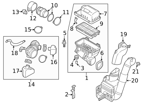 Powertrain Control for 2014 Kia Sedona #2
