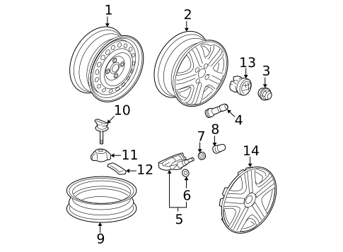 Tire Pressure Monitor Components for 2008 Honda Fit #1