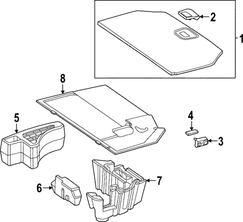 Interior Trim - Rear Body for 2025 Mercedes-Benz SL 55 AMG® #2