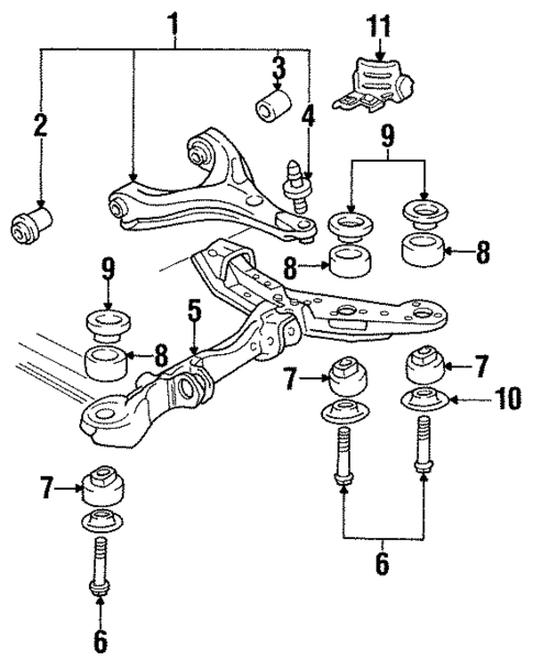Suspension Components for 1997 Buick LeSabre #0