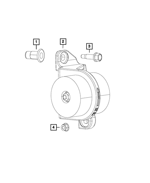 Engine Mounting for 2016 Dodge Journey #6