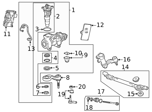 Steering Gear & Linkage for 2025 GMC Sierra 2500 HD #5