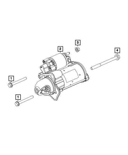 Starters for 2025 Jeep Wrangler #1
