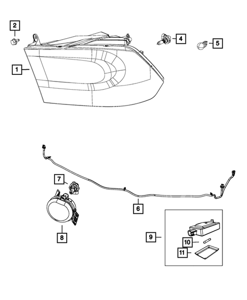 Lamps-Interior and Exterior for 2016 Ram 3500 #8