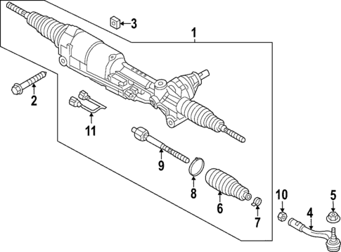 Steering Gear & Linkage for 2025 Audi RS7 Sportback #0