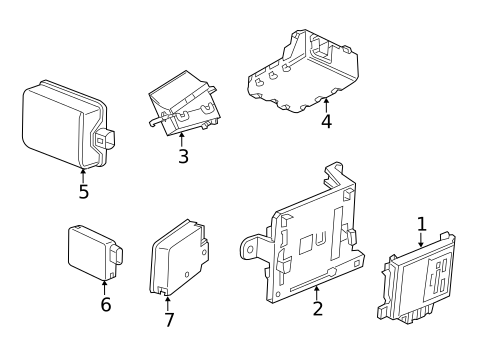 Electrical Components for 2015 Cadillac ATS #2