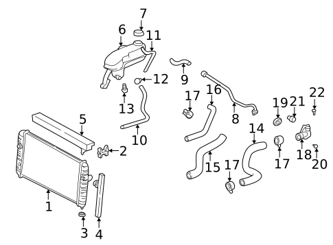 Radiators, Coolers & Related Components for 2003 Oldsmobile Alero #0
