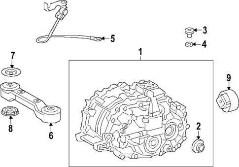 Axle & Differential for 2024 Lexus NX350h #0