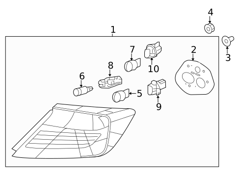 Bulbs - Chassis for 2014 Honda Civic #1