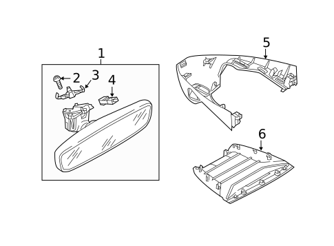 Inside Mirrors for 2022 Volkswagen Jetta #1