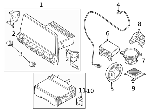 SOUND SYSTEM for 2023 Kia Seltos #0