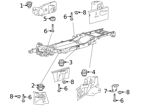 Frame & Components for 2010 Ford F-150 #2