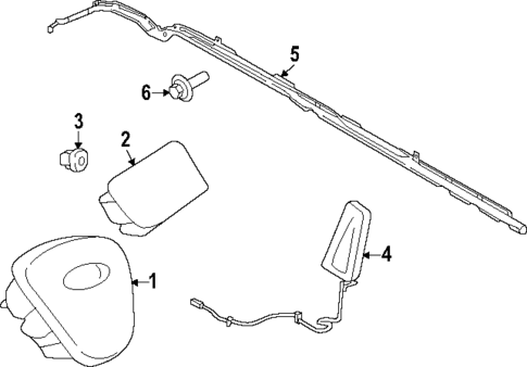 Air Bag Components for 2024 Ford Transit-350 HD #1