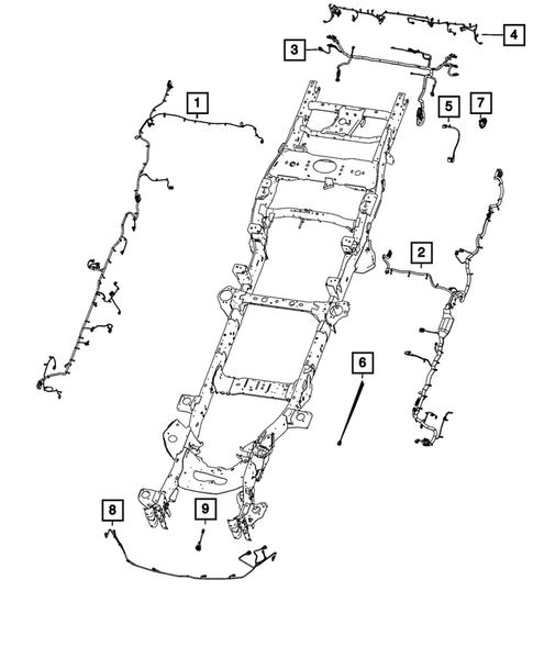 Wiring, Body and Accessories for 2020 Ram 2500 #2