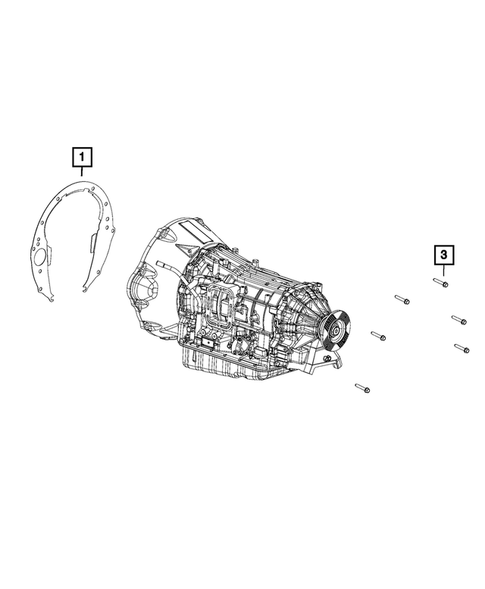Mounting and Skid Plate for 2019 Ram 3500 #12