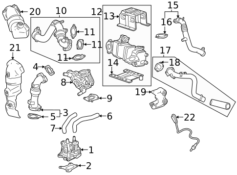 Diesel Aftertreatment System for 2024 Chevrolet Silverado 2500 HD #3