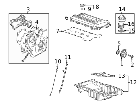 Gaskets & Sealing Systems for 2004 Saturn Ion #0