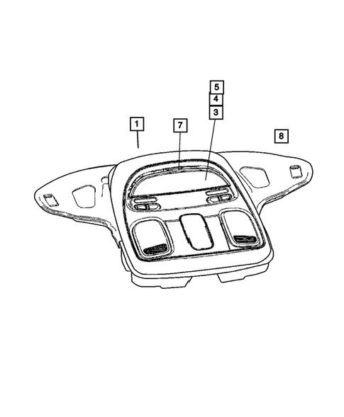 Consoles for 2007 Dodge Ram 3500 #1