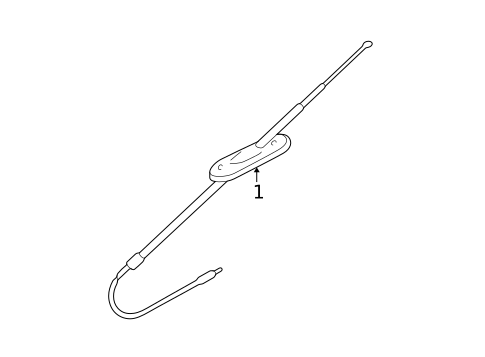 Antenna & Radio for 2004 Subaru Baja #0