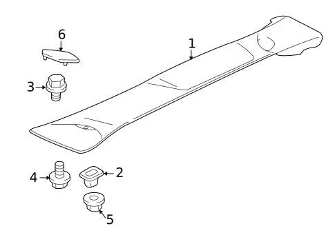 Spoiler for 2008 Mitsubishi Lancer #1