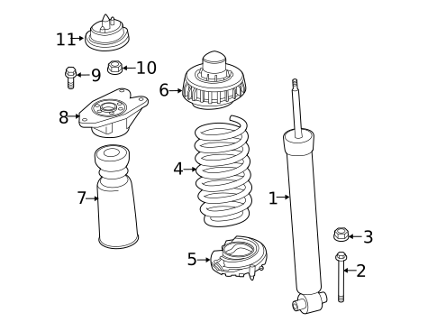 Suspension, Springs & Related Components for 2024 BMW 330i #0