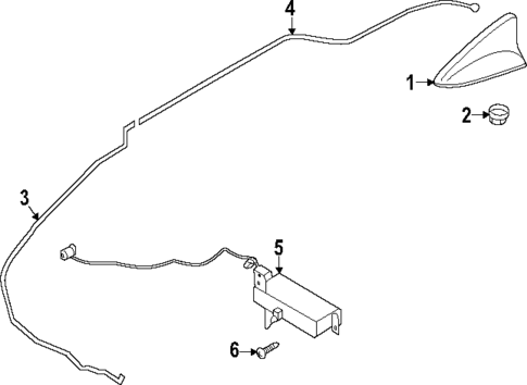 Antenna & Radio for 2023 Kia Niro #0