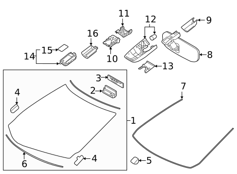 Wipers for 2020 Lexus RX450h #2