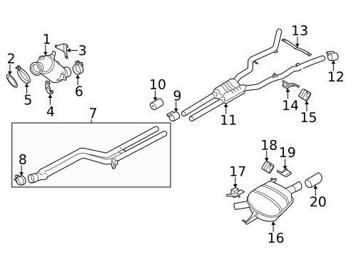 Exhaust Components for 2018 BMW 640i Gran Coupe #0