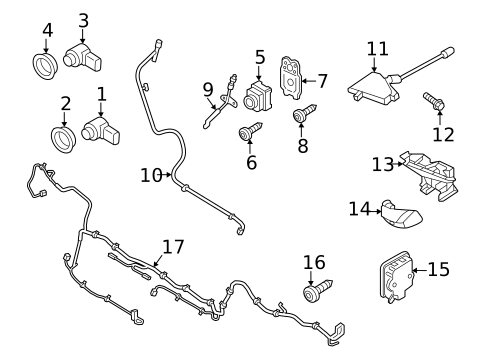 Electrical Components for 2020 Porsche Panamera #6
