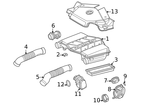 Filters for 2006 Mercedes-Benz SL500 #0