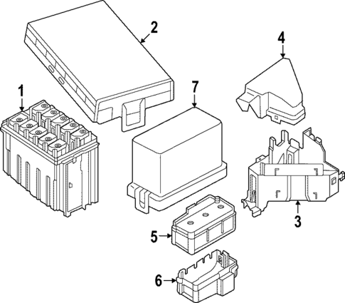Fuse & Relay for 2025 INFINITI QX55 #0