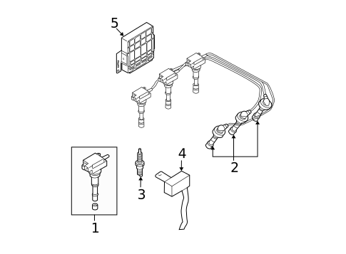 Ignition System for 2003 Hyundai Santa Fe #0