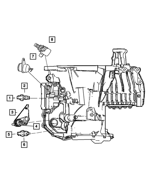 Sensors for 2007 Dodge Magnum #3