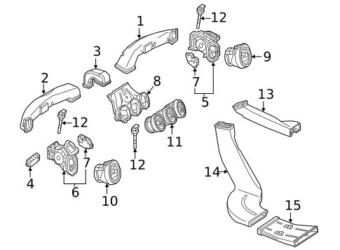 Ducts for 2018 Mercedes-Benz E63 AMG S #1