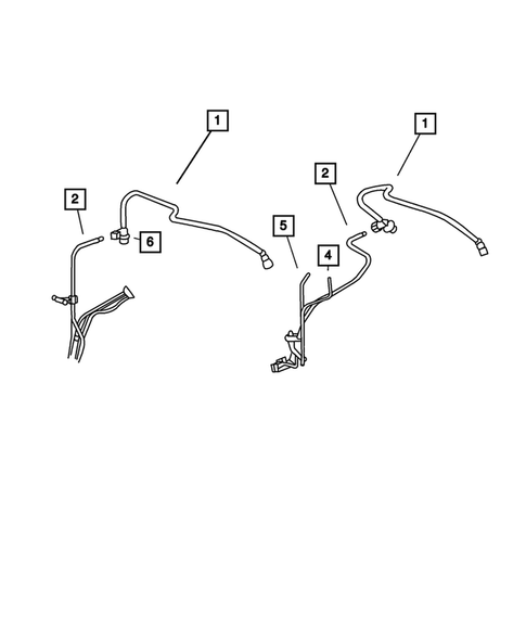Fuel Lines for 2009 Chrysler PT Cruiser #0