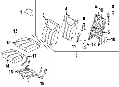 Third Row Seats for 2020 Kia Telluride #1