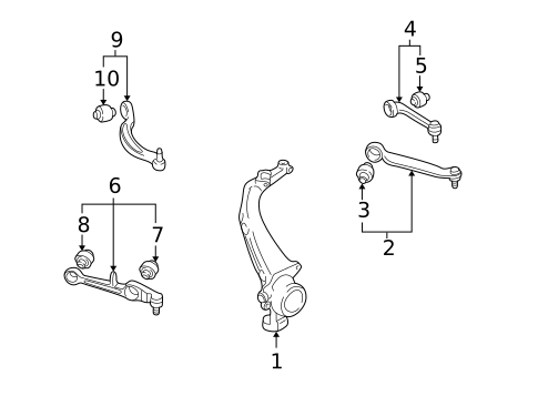 Suspension Components for 2006 Audi A6 Quattro #1