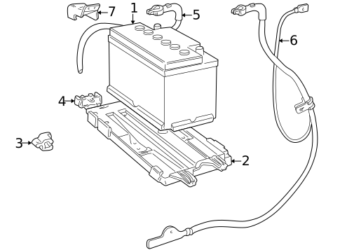 Battery for 2003 Volvo C70 #0