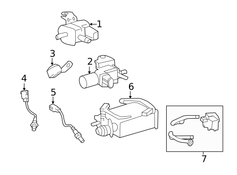 Emission Components for 2013 Toyota Land Cruiser #0