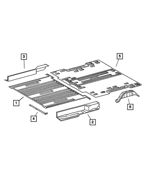 Floor Pans for 2005 Dodge Sprinter 2500 #0